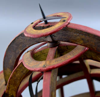 Louis-Charles Desnos Ptolemaic Armillary Sphere, detail
