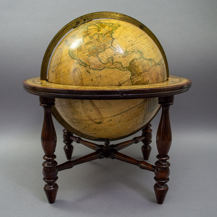 H.B. Nims & Co. 12-Inch Terrestrial Table Globe