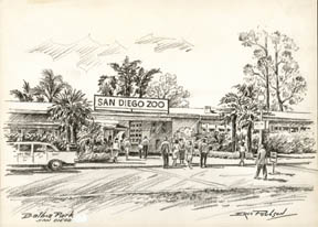 Balboa Park, San Diego [San Diego Zoo Entrance]