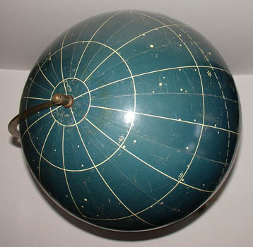 Paul Rath 13-Inch Celestial Globe, detail