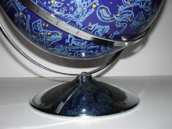 Rand McNally & Co. 12-Inch Celestial Table Globe, detail