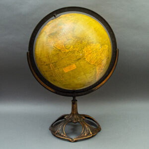 Weber Costello Co. /G.W. Bacon & Co., Ltd. 12-inch Terrestrial Table Globe