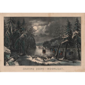 Skating Scene - Moonlight