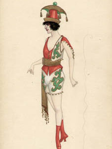 Russian Gypsy Woman costume design