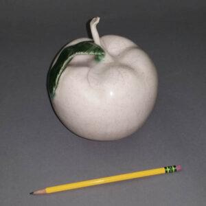 Ceramic Apple by Paul Bellardo