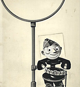 Bell Telephone System Mascot as Soldier