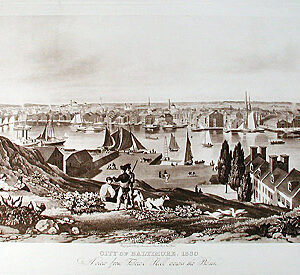 City of Baltimore in 1830