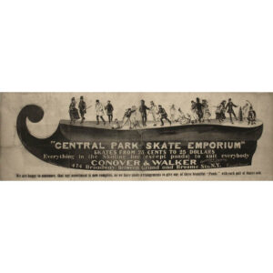 Conover & Walker Central Park Skate Emporium advertisement