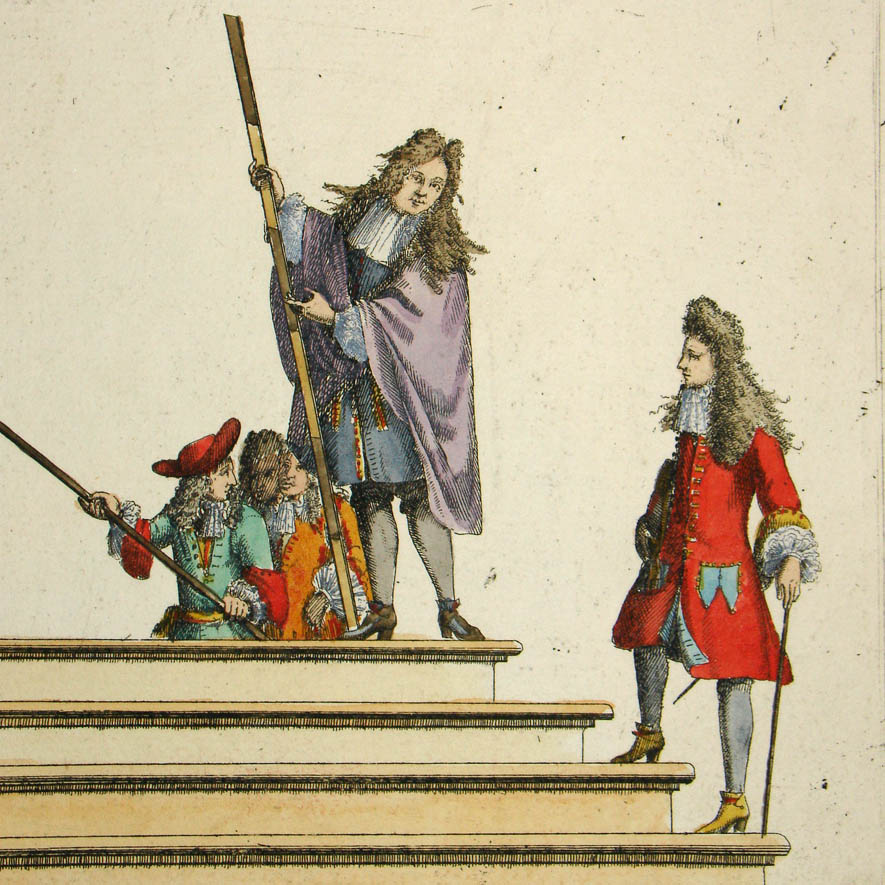 Fictus, Aloysi, Tibi Sistitur Orbis Ab Arte, Verus At Ante Pedes, Marte, Iubente, Cadet, detail