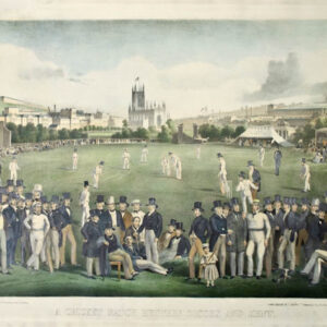 A Cricket Match Between Sussex and Kent