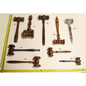 Gavels, Selection of Fine Premium Gavels