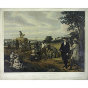 George Washington as a Farmer at Mount Vernon