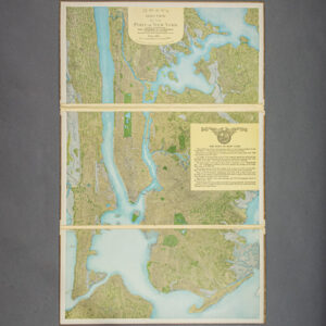 Gray's Aero View of the Port of New York