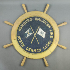 Relief Plaque, Hamburg American Line — North German Lloyd