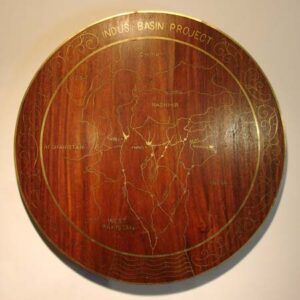 Plaque, Map of Indus Basin Project