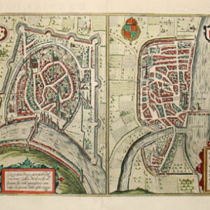 Maps of Grenoble and Romans-sur-Isere