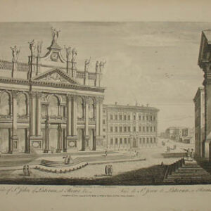 View of St. John of Lateran Basilica, Rome