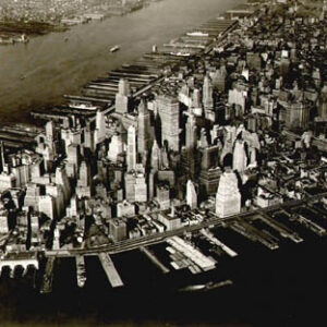 Birdseye View of Lower Manhattan