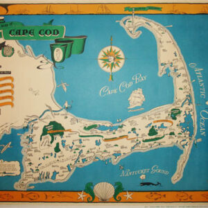 Pictorial Map, Cape Cod
