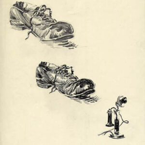 Studies of Shoe and Stick Telephone