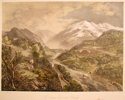 The Derwent River and Barrowdale