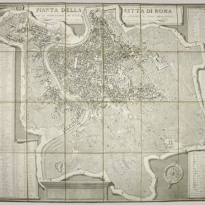 Map, Rome with Vignette Views