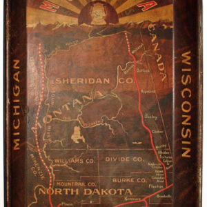 Soo Line Railroad Tray