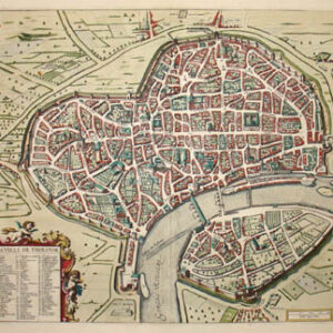Plan de la Ville de Tholouse [Plan of the City of Toulouse, France]