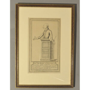 Eloquence, or, The King of Epithets [Portrait of Auctioneer James Christie]