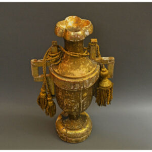 Gilt Wood Urn Antique