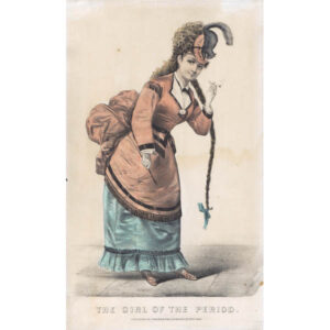 The Girl of the Period, Currier and Ives