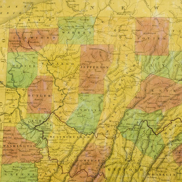 Northwestern Pennsylvania detail