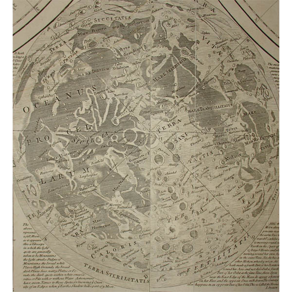 Detail of Moon Map