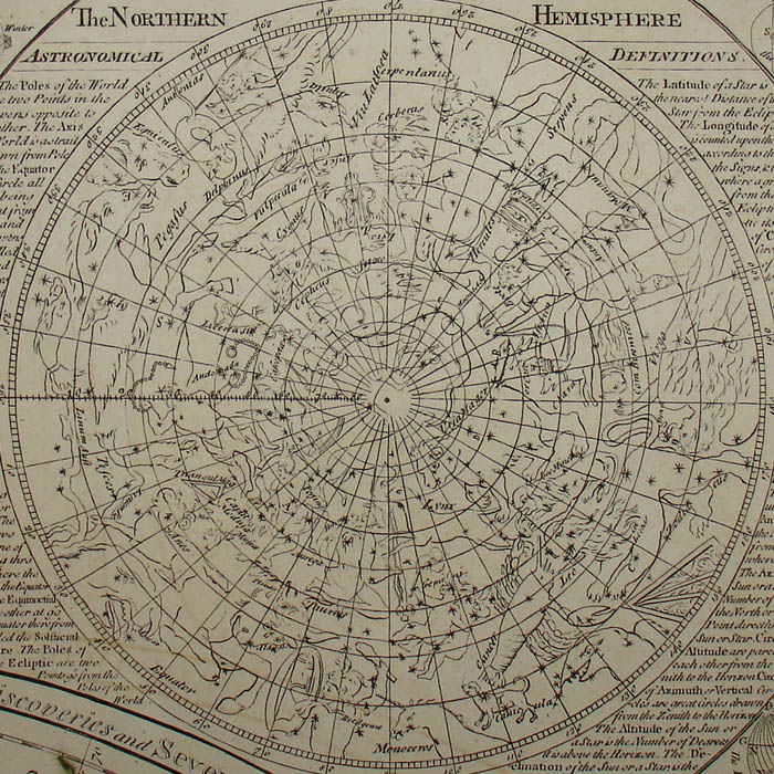 Detail of Northern Hemisphere Constellations