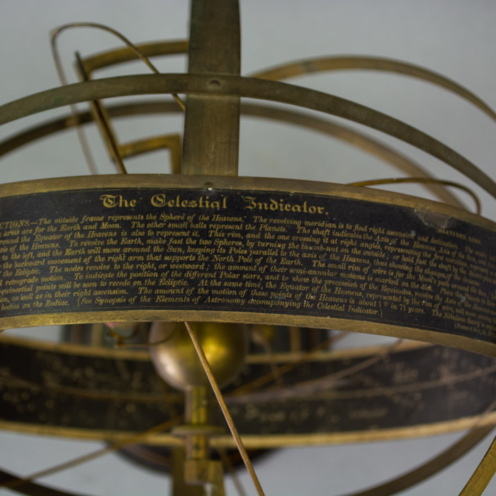 Bryant Celestial Indicator, detail