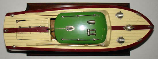 Cabin Cruiser, Battery-operated Toy Boat