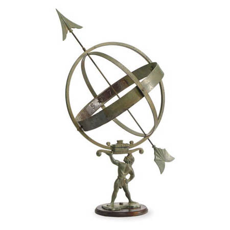 Atlas Armillary Sundial