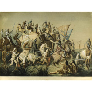 Soltykoff, Chir Sing Maharaja des Siks Roi du Panjab avec sa Suite (Lahore, Avril 1842.)