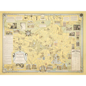 Ernest Dudley Chase, Boston, Birthplace of the Telephone, A Pictorial Map