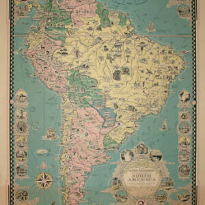 The Good Neighbor Pictorial Map of South America