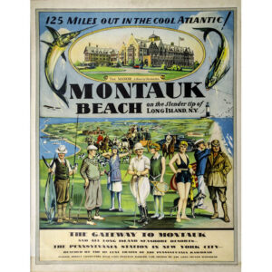 Montauk Beach on the Slender tip of Long Island, N.Y.