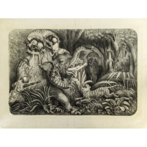 [Sikhs Repelling a Tiger Attack]