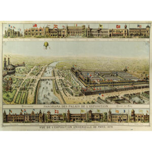 Panorama Des Palais De L'Exposition, Vue de L'Exposition Universelle de Paris 1878