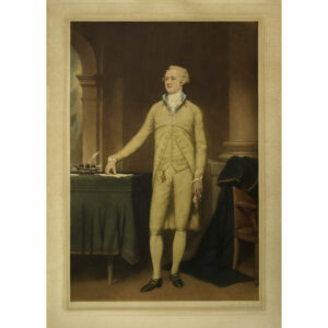 Alexander Hamilton, portrait print after John Trumbull