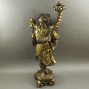 Angel, carved wood