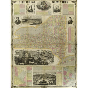 Pictorial New-York New York: Ensign, Bridgman & Fanning, 1855