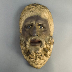 Sal Terracina, Bearded Man Mask Plaque