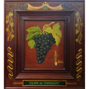 Clos de Vougeot, Détail 1 (Printemps) [Black Grapes]