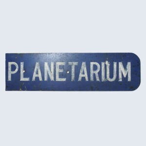 Planetarium Public Sign