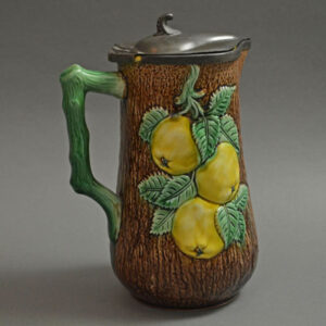 Majolica Ceramic Pitcher